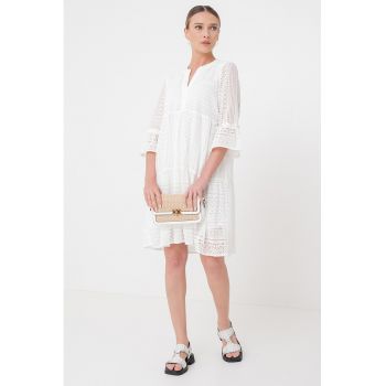 Rochie lejera cu maneci 3/4