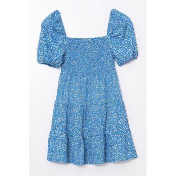 Rochie scurta cu decolteu patrat