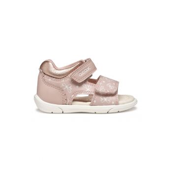 Sandale cu velcro - model si insertii stralucitoare