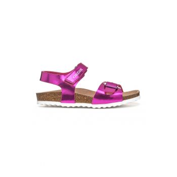 Sandale cu velcro si logo