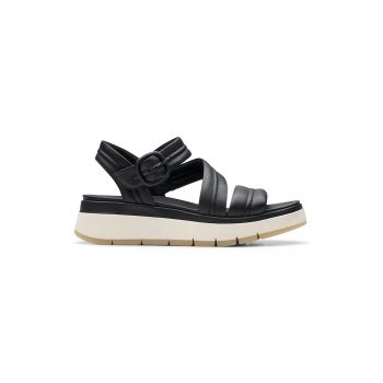 Sandale de piele cu platforma Tuscan