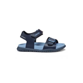 Sandale de piele ecologica cu velcro Fusbetto