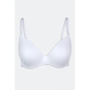 Sutien cu burete subtire si model uni