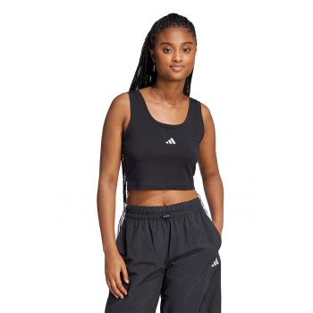 Top crop cu detaliu logo