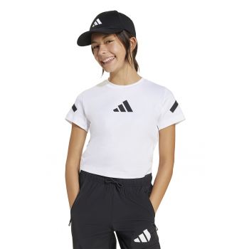 Tricou cu logo contrastant
