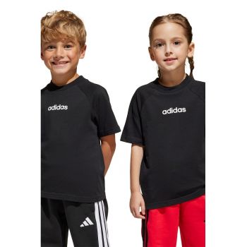 Tricou din bumbac cu logo pe piept