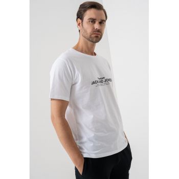 Tricou regular fit cu imprimeu logo