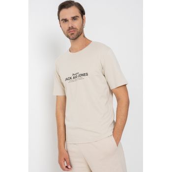 Tricou regular fit cu imprimeu logo