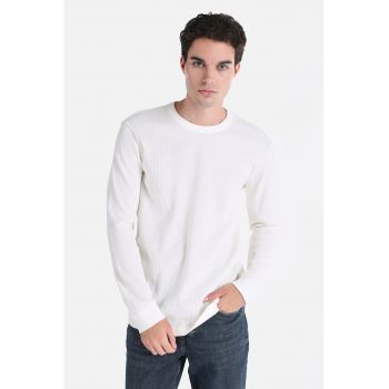Bluza cu decolteu rotund