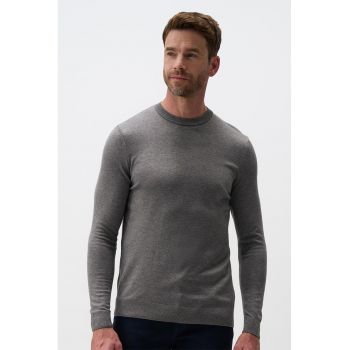 Bluza uni slim fit