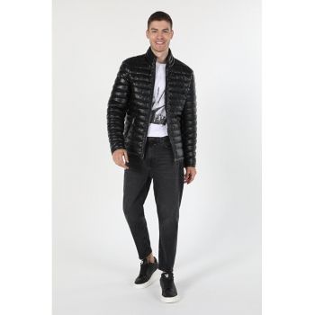 Jacheta De Barbati Negru Slim.Fit