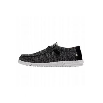 Mocasini Barbati -  Wally Sox Stitch - Negru