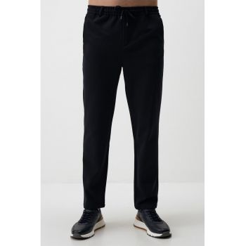 Pantaloni de trening cu snur - Albastru ultramarin -