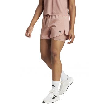 Pantaloni scurti 2in1 cu buzunare laterale pentru antrenament