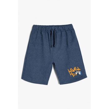 Pantaloni scurti cu imprimeu