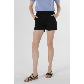 Pantaloni scurti din amestec de in