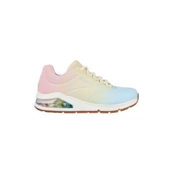 Pantofi sport de piele ecologica Uno 2 Color Waves