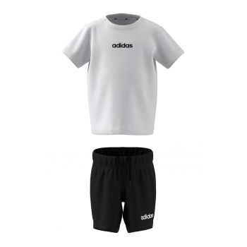 Set de pantaloni scurti si tricou din bumbac - 2 Piese