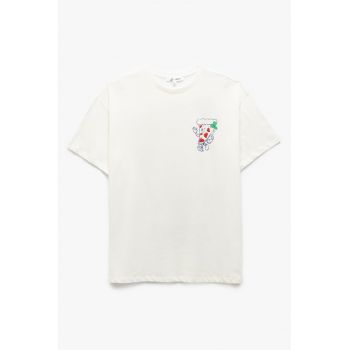 Tricou cu imprimeu grafic