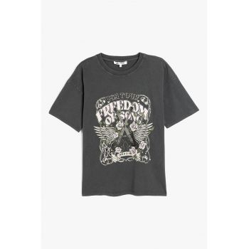 Tricou din bumbac cu imprimeu
