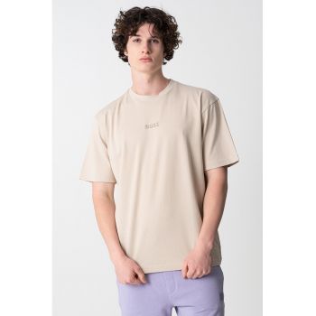 Tricou din bumbac cu logo