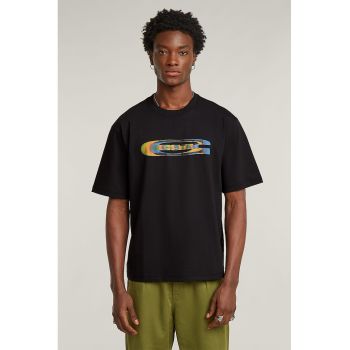 Tricou din bumbac organic cu imprimeu pe piept
