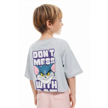Tricou supradimensionat cu design grafic