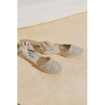 Espadrile cu insertii stralucitoare