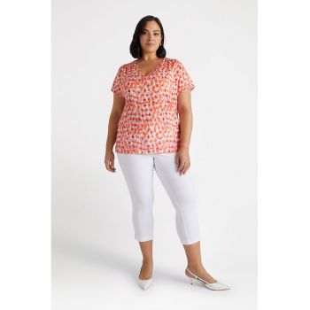 Pantaloni crop slim fit