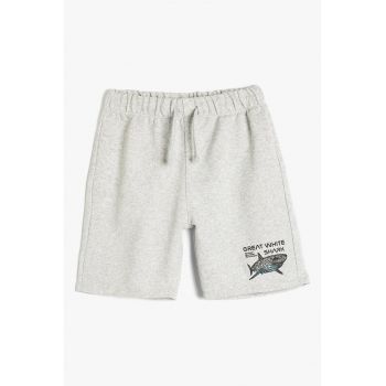 Pantaloni scurti cu snur