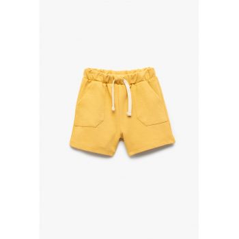 Pantaloni scurti cu snururi de ajustare