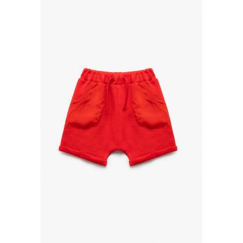 Pantaloni scurti cu snururi de ajustare