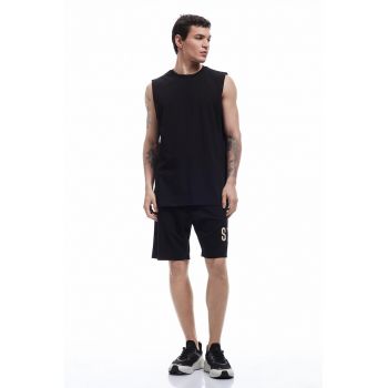 Pantaloni scurti cu talie elastica