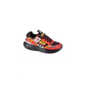 Pantofi copii Universal  402303LBKRD Negru-Rosu sintetic