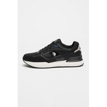 Pantofi sport cu segmente din material textil Matca