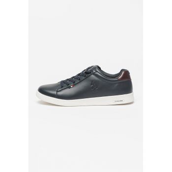 Pantofi sport din piele cu logo