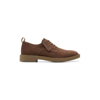 Pantofi uni de piele intoarsa