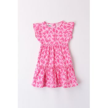 Rochie evazata cu imprimeu