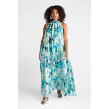 Rochie lejera cu model tie-dye