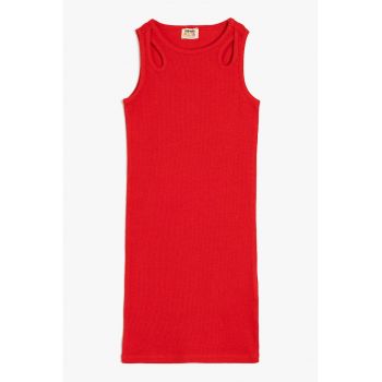 Rochie uni striata