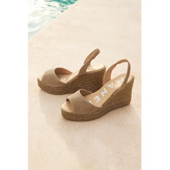 Sandale slingabck tip espadrile