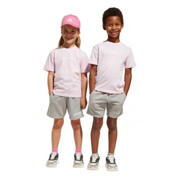 Set de tricou si pantaloni scurti cu detalii logo - 2 Piese