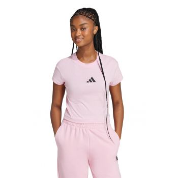 Tricou crop din bumbac