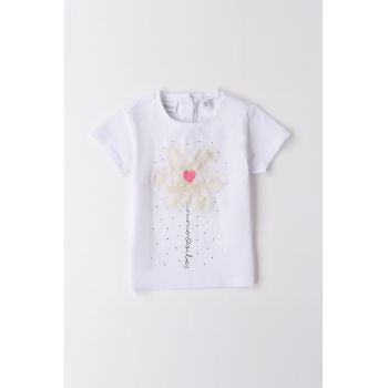 Tricou cu design floral