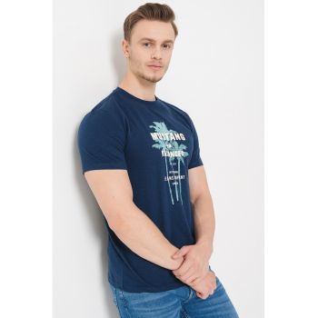 Tricou cu imprimeu frontal