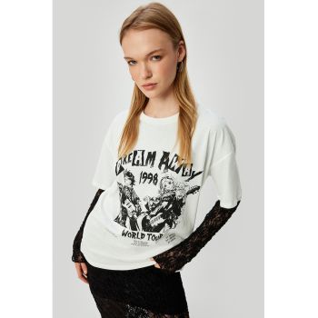 Tricou cu imprimeu grafic
