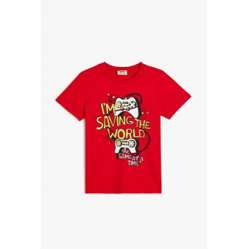 Tricou cu imprimeu grafic