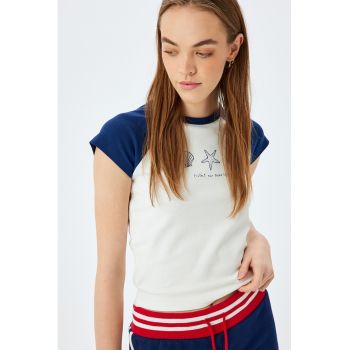 Tricou cu maneci raglan