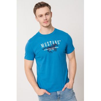 Tricou de bumbac cu imprimeu logo
