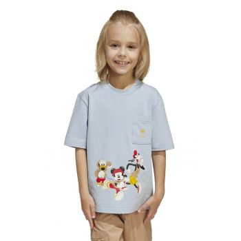 Tricou din amestec de bumbac cu model cu desene animate